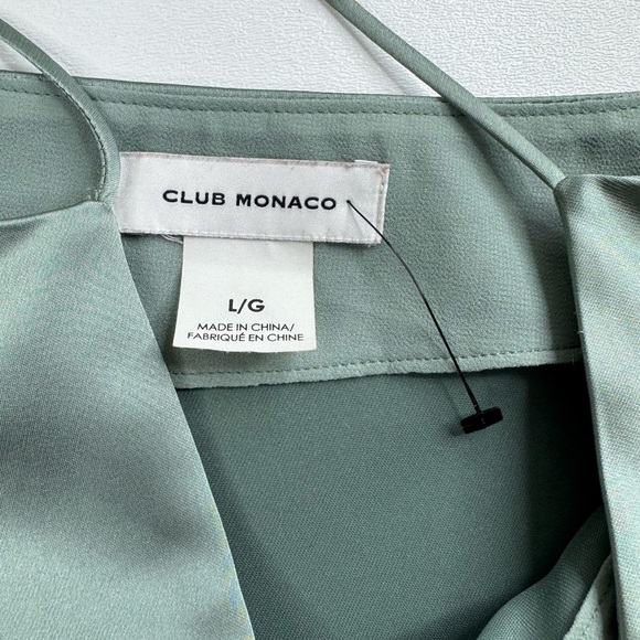 NWOT Club Monaco Kora Jade Charmeuse Tank Womens Large - Picture 5 of 11